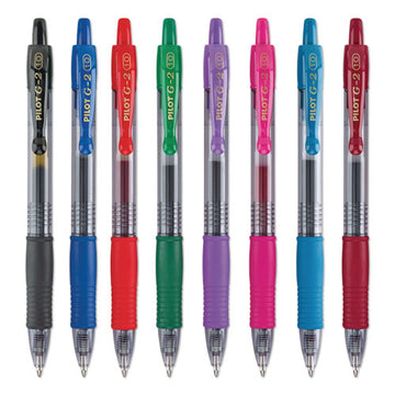 Pilot® G2 Premium Gel Pen Convenience Pack, Retractable, Bold 1 Mm, Assorted Ink And Barrel Colors, 8-pack freeshipping - TVN Wholesale